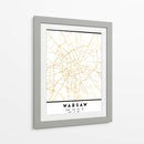 Varsovia, 1 Mapas 2 22 - Emiliano Deificus | Cuadro decorativo de Canvas Lab
