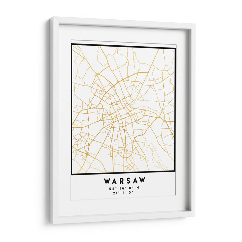 Varsovia, 1 Mapas 2 22 - Emiliano Deificus | Cuadro decorativo de Canvas Lab