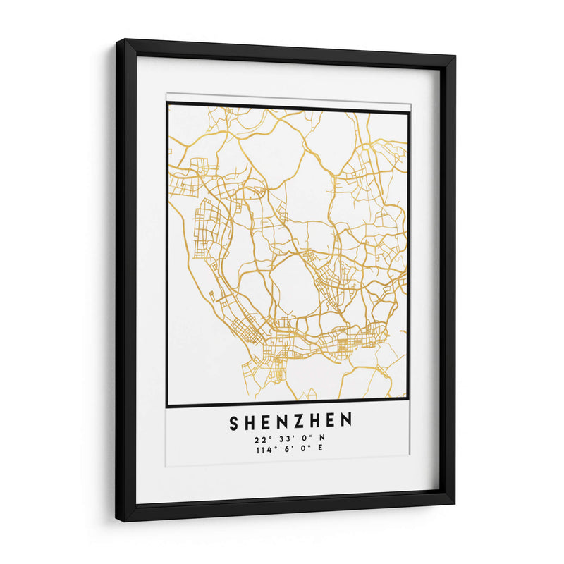 Shenzhen, 1 Mapas 2 21 - Emiliano Deificus | Cuadro decorativo de Canvas Lab