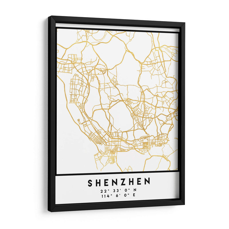 Shenzhen, 1 Mapas 2 21 - Emiliano Deificus | Cuadro decorativo de Canvas Lab