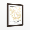 Shenzhen, 1 Mapas 2 21 - Emiliano Deificus | Cuadro decorativo de Canvas Lab