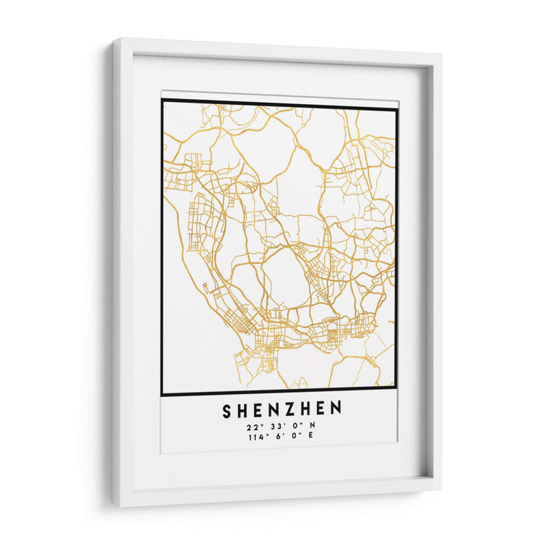 Shenzhen, 1 Mapas 2 21 - Emiliano Deificus | Cuadro decorativo de Canvas Lab