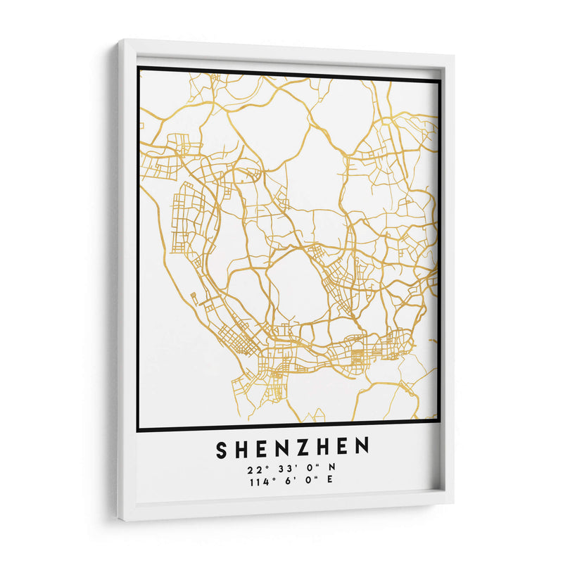 Shenzhen, 1 Mapas 2 21 - Emiliano Deificus | Cuadro decorativo de Canvas Lab