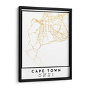 Cape Town, 1 Mapas 2 19 - Emiliano Deificus | Cuadro decorativo de Canvas Lab