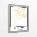Cape Town, 1 Mapas 2 19 - Emiliano Deificus | Cuadro decorativo de Canvas Lab