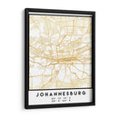Johannesburgo, 1 Mapas 2 18 - Emiliano Deificus | Cuadro decorativo de Canvas Lab