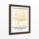 Johannesburgo, 1 Mapas 2 18 - Emiliano Deificus | Cuadro decorativo de Canvas Lab