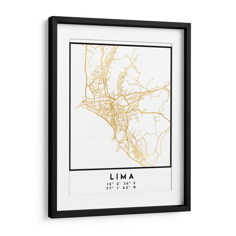 Lima, 1 Mapas 2 17 - Emiliano Deificus | Cuadro decorativo de Canvas Lab