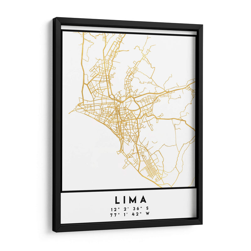 Lima, 1 Mapas 2 17 - Emiliano Deificus | Cuadro decorativo de Canvas Lab