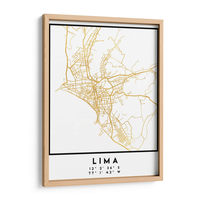 Lima, 1 Mapas 2 17 - Emiliano Deificus | Cuadro decorativo de Canvas Lab