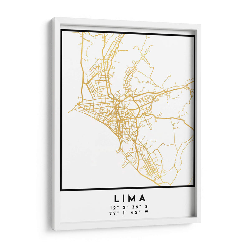 Lima, 1 Mapas 2 17 - Emiliano Deificus | Cuadro decorativo de Canvas Lab