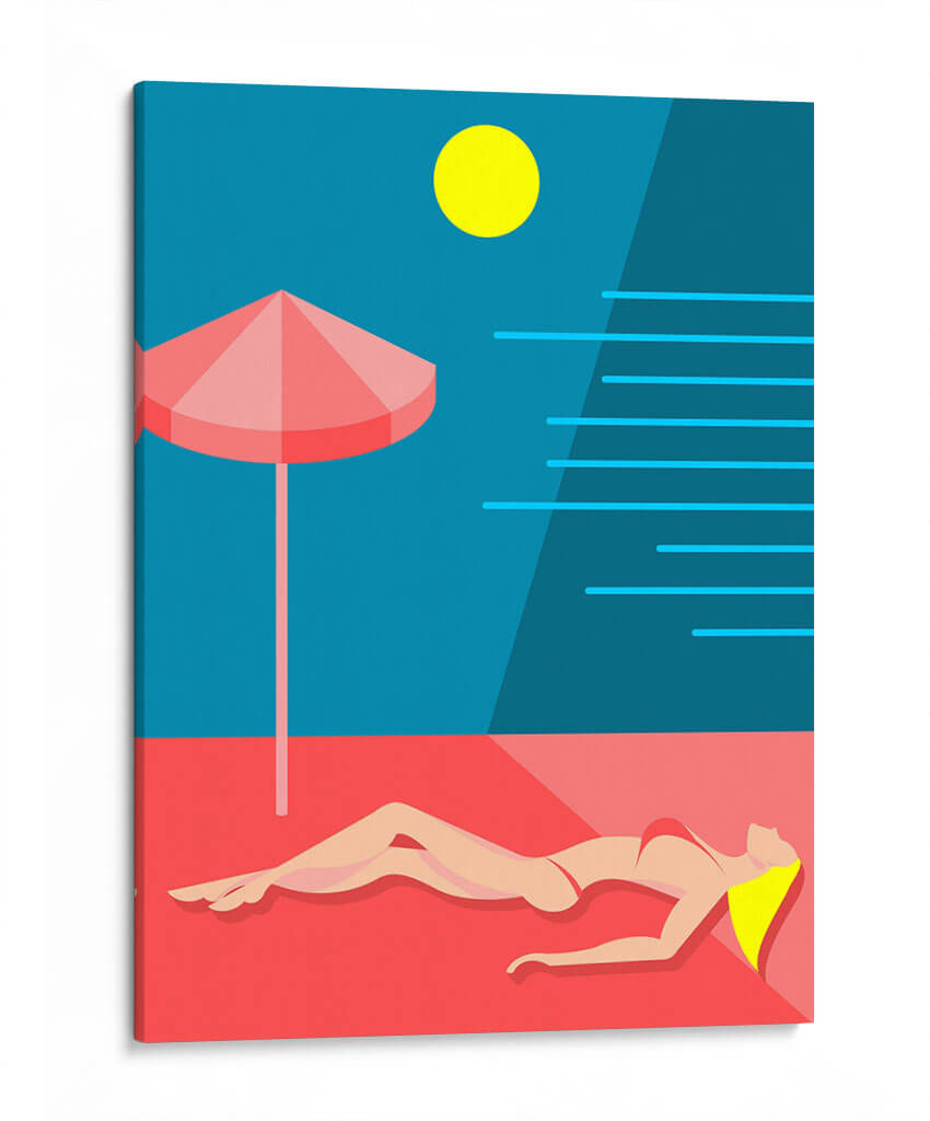 Minimal tanning | Cuadro decorativo de Canvas Lab