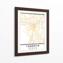 Toronto, 1 Mapas 2 16 - Emiliano Deificus | Cuadro decorativo de Canvas Lab