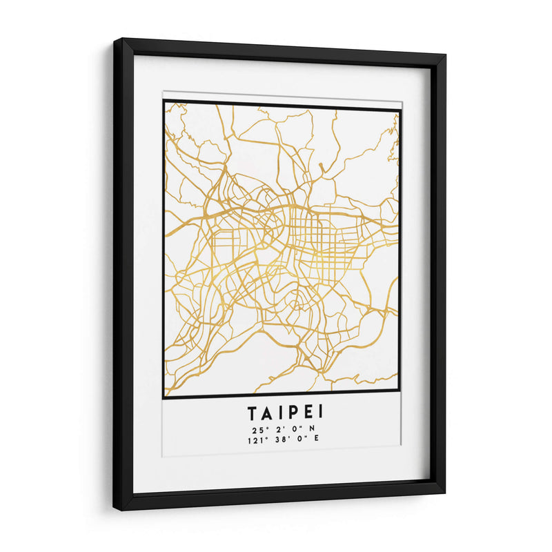 Taipei, 1 Mapas 2 15 - Emiliano Deificus | Cuadro decorativo de Canvas Lab