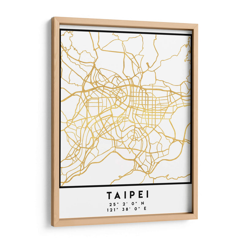 Taipei, 1 Mapas 2 15 - Emiliano Deificus | Cuadro decorativo de Canvas Lab