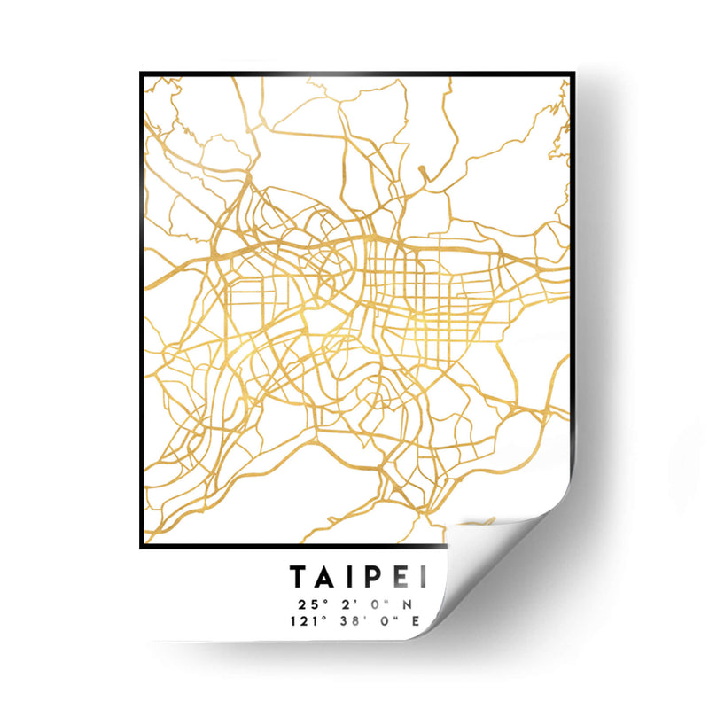 Taipei, 1 Mapas 2 15 - Emiliano Deificus | Cuadro decorativo de Canvas Lab