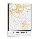 Hong Kong, 1 Mapas 2 13 - Emiliano Deificus | Cuadro decorativo de Canvas Lab