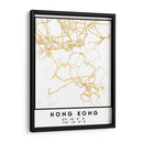 Hong Kong, 1 Mapas 2 13 - Emiliano Deificus | Cuadro decorativo de Canvas Lab