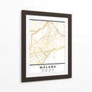 Málaga, 1 Mapas 2 12 - Emiliano Deificus | Cuadro decorativo de Canvas Lab