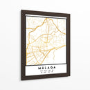 Málaga, 1 Mapas 2 12 - Emiliano Deificus | Cuadro decorativo de Canvas Lab