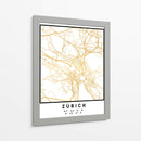 Zurich, 1 Mapas 2 11 - Emiliano Deificus | Cuadro decorativo de Canvas Lab