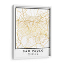 Sao Paulo, 1 Mapas 2 10 - Emiliano Deificus | Cuadro decorativo de Canvas Lab