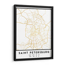 San Petesburgo, 1 Mapas 2 09 - Emiliano Deificus | Cuadro decorativo de Canvas Lab