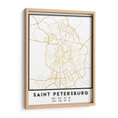 San Petesburgo, 1 Mapas 2 09 - Emiliano Deificus | Cuadro decorativo de Canvas Lab