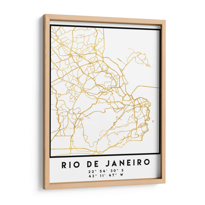Rio de Janeiro, 1 Mapas 2 08 - Emiliano Deificus | Cuadro decorativo de Canvas Lab