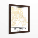 Copenhagen, 1 Mapas 2 07 - Emiliano Deificus | Cuadro decorativo de Canvas Lab
