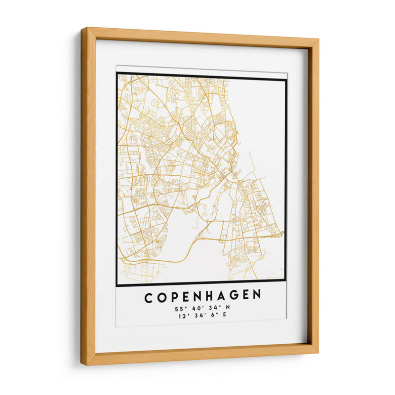 Copenhagen, 1 Mapas 2 07 - Emiliano Deificus | Cuadro decorativo de Canvas Lab
