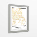Copenhagen, 1 Mapas 2 07 - Emiliano Deificus | Cuadro decorativo de Canvas Lab