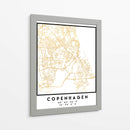 Copenhagen, 1 Mapas 2 07 - Emiliano Deificus | Cuadro decorativo de Canvas Lab
