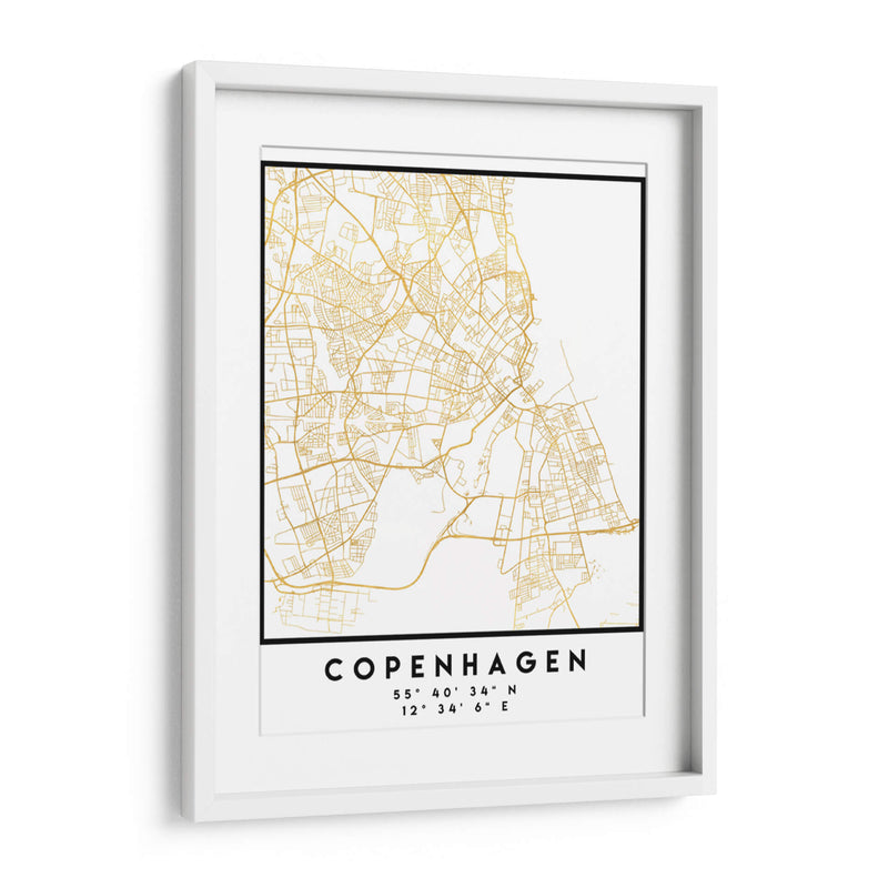Copenhagen, 1 Mapas 2 07 - Emiliano Deificus | Cuadro decorativo de Canvas Lab