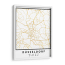 Dusseldorf, 1 Mapas 2 05 - Emiliano Deificus | Cuadro decorativo de Canvas Lab