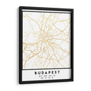 Budapest, 1 Mapas 2 03 - Emiliano Deificus | Cuadro decorativo de Canvas Lab