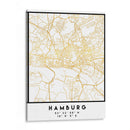 Hamburgo, 1 Mapas 58 - Emiliano Deificus | Cuadro decorativo de Canvas Lab