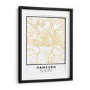 Hamburgo, 1 Mapas 58 - Emiliano Deificus | Cuadro decorativo de Canvas Lab