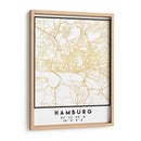 Hamburgo, 1 Mapas 58 - Emiliano Deificus | Cuadro decorativo de Canvas Lab