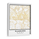 Hamburgo, 1 Mapas 58 - Emiliano Deificus | Cuadro decorativo de Canvas Lab