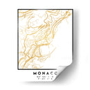 Monaco, 1 Mapas 57 - Emiliano Deificus | Cuadro decorativo de Canvas Lab