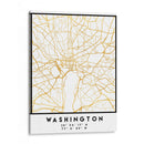 Washington, 1 Mapas 55 - Emiliano Deificus | Cuadro decorativo de Canvas Lab