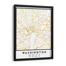 Washington, 1 Mapas 55 - Emiliano Deificus | Cuadro decorativo de Canvas Lab