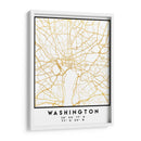 Washington, 1 Mapas 55 - Emiliano Deificus | Cuadro decorativo de Canvas Lab