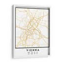 Vienna, 1 Mapas 54 - Emiliano Deificus | Cuadro decorativo de Canvas Lab