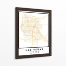 Las Vegas, 1 Mapas 53 - Emiliano Deificus | Cuadro decorativo de Canvas Lab