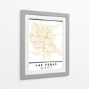 Las Vegas, 1 Mapas 53 - Emiliano Deificus | Cuadro decorativo de Canvas Lab