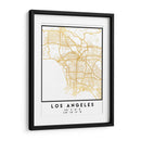 Los Angeles, 1 Mapas 52 - Emiliano Deificus | Cuadro decorativo de Canvas Lab