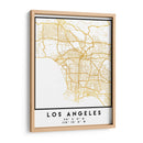 Los Angeles, 1 Mapas 52 - Emiliano Deificus | Cuadro decorativo de Canvas Lab