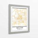 Beijing, 1 mapas 50 - Emiliano Deificus | Cuadro decorativo de Canvas Lab